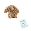 Jellycat Shy Series Bashful Luxe Bunny Juniper Cute Companion Doll Plush Doll Sitting Height 23cm Height