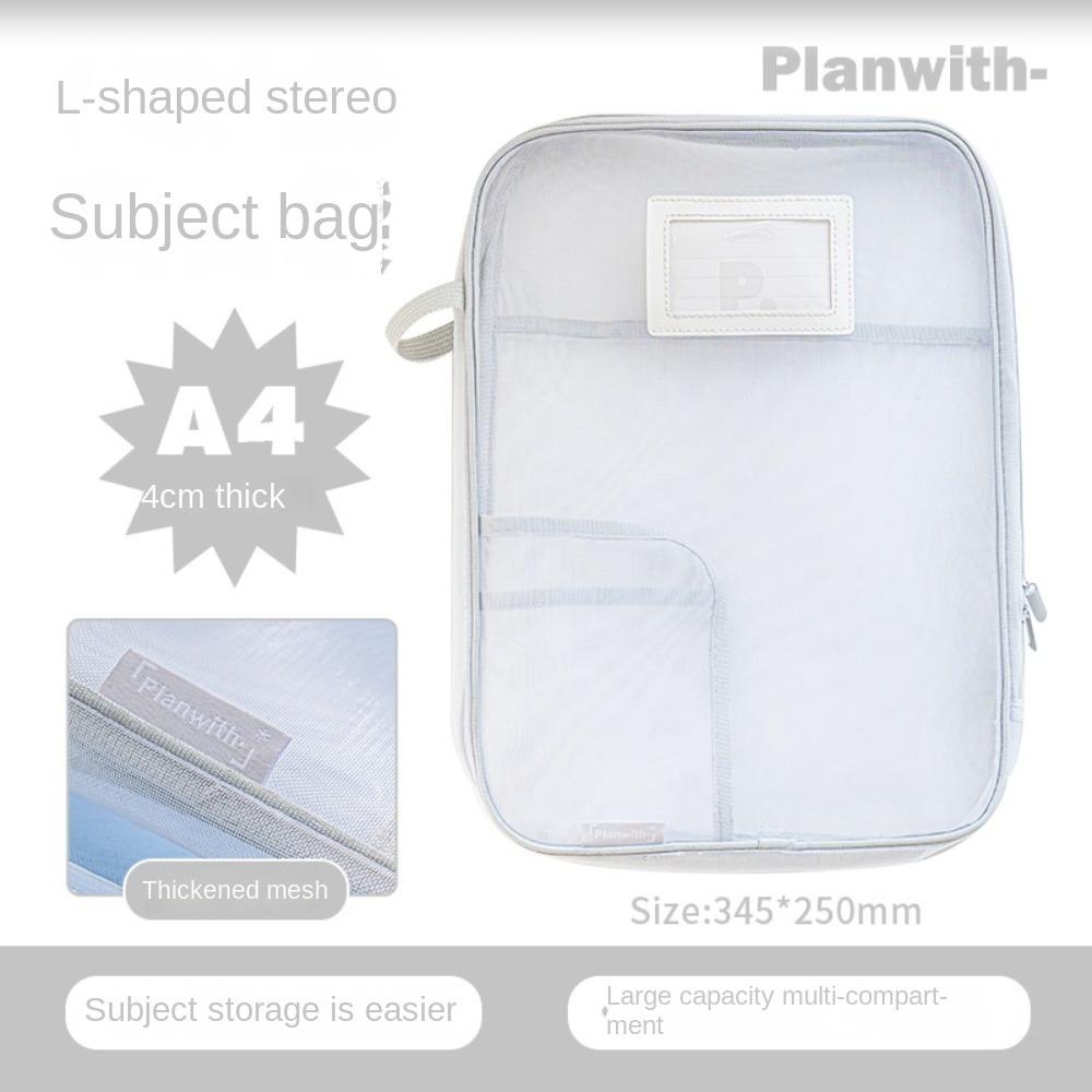 

Прозрачный Прозрачный Чехол на молнии Многофункциональная Папка-файл Сумка Сортировочная сумка Карман для файлов Дети серый