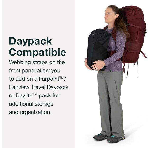 Backpack Osprey Fairview Trek 70 Night Jungle Blue (Women's)