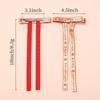 2pcs Long Tassel Ribbon Hairpin Cute Candy Bow Clip for Women Girls Party Gifts Headwear Side Clips Hair Accessories