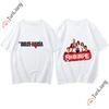 Happy Fashion Tshirt La Line Mens and Womens Style Street Tshirt Crewneck Casual Top Fashion Street Camisetas