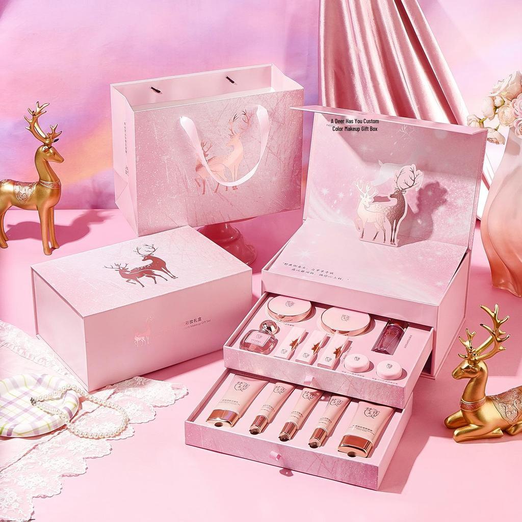 Fan Que Ling Valentinstag Haute Couture Make-up Geschenkbox für Freundin oder Ehefrau - Geburtstags-Make-up-Set