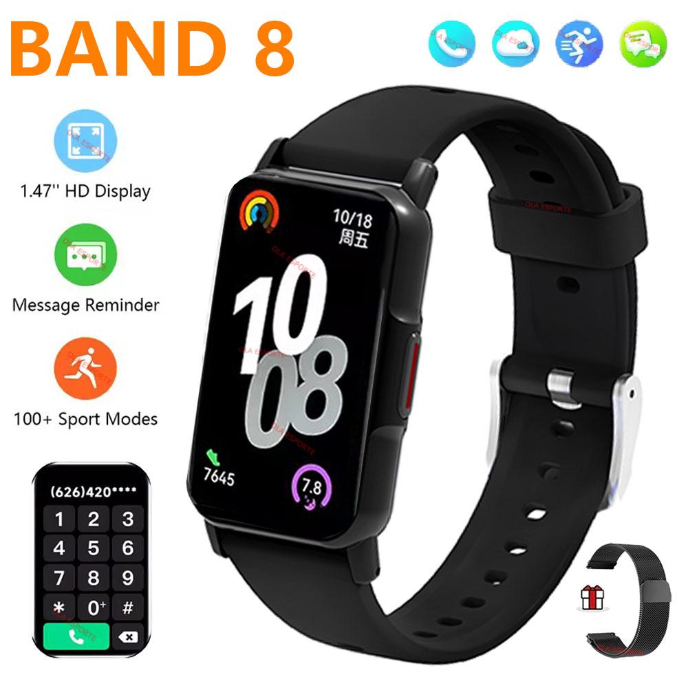 NEW Smart Band 8 Smartwatch Original Compatible with IOS & Android,Sleep Tracker,Call Reminder GPS Sport Fitness Smartwatch