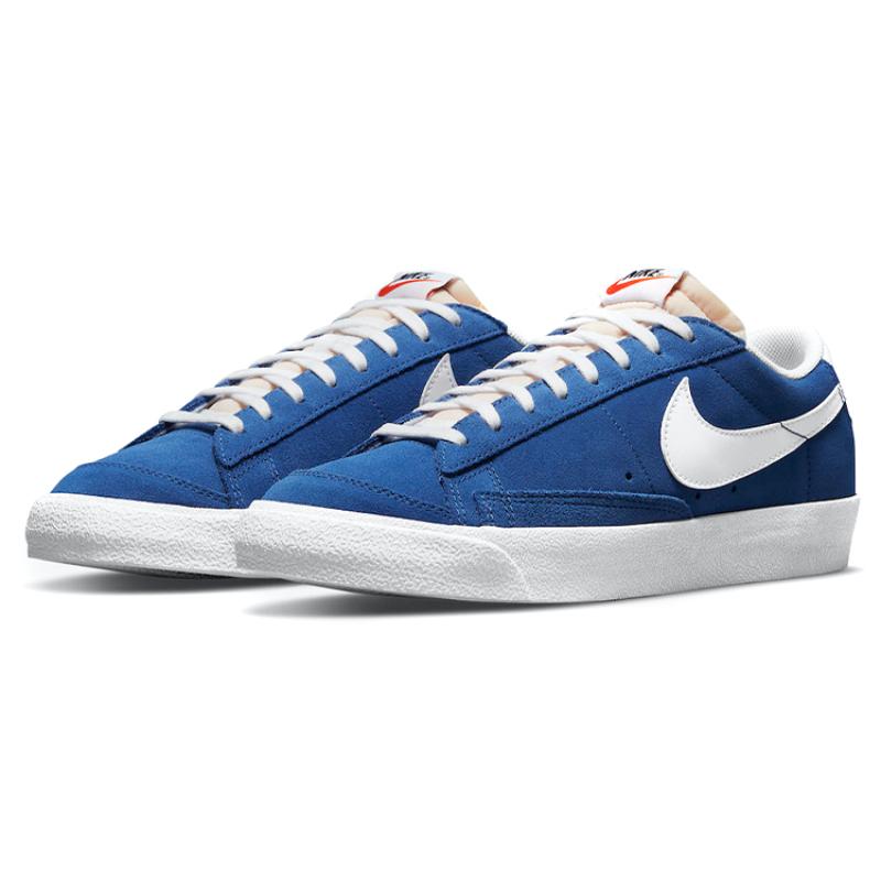 Nike Blazer Low 77 Suede Team Royal Sneakers Skateboard Shoes DA7254-401