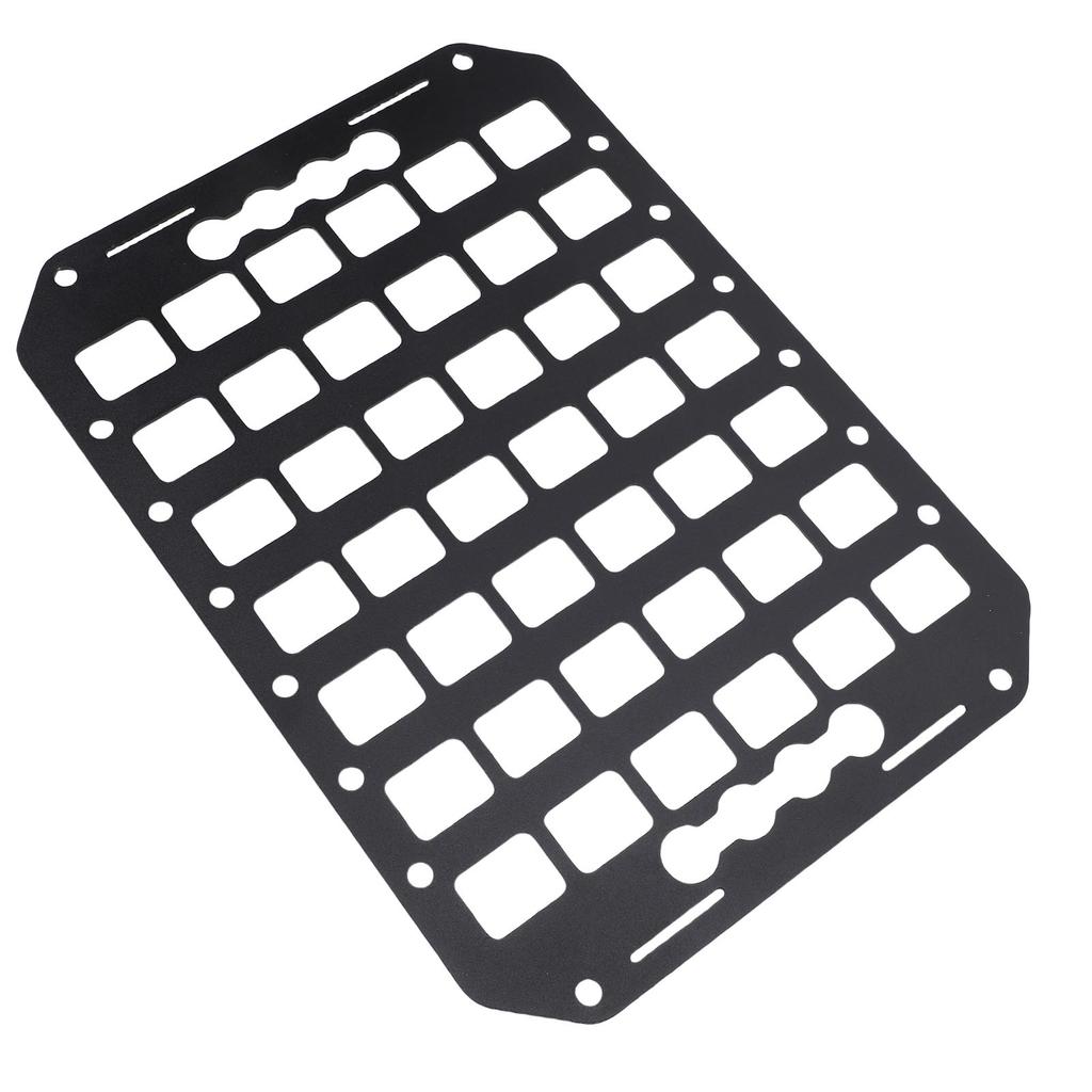 Truck Bed Panel Rack System Aluminum Cargo Storage Organizer Tools Rack for Sedans SUVs Pickup Van