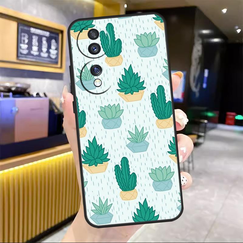 

Cactus Pattern For Honor Magic 8 7 6 5 Lite Case For Honor 200 400 Pro 50 70 90 X8c X8b X9a X9b X9c Win RT Honor 400
