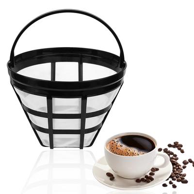 Refillable Basket Cup Style Brewer Tool Reusable Coffee Filter Coffee Machine Strainer Mesh Coffee Maker Accessories