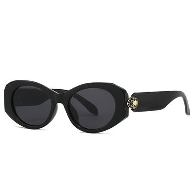 Women's Sunglasses Black Frame Fashion Luxury Designer Square Men Fashion Multi Functional Retro Oval Shaped UV400