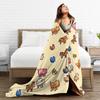 Stardew Valley Animals Chicken Super Warm Blankets  Travel Plush Bedding Throws Novelty Couch Flannel Bedspread Sofa Bed Cover