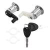 Car LH & RH Door Lock Cylinder Kit With 2 Key 7701468981 7701468982 For Renault Megane 1996-2003 Scenic Clio Master
