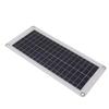Solar Panel Kit Polycrystalline 100A Controller 10W 18V Solar Charging Panel with Battery Box Pump