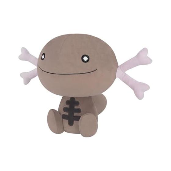 Used Sanei Boeki Pokemon Potehagu Cushion Wooper (Paldea Form) Plush Toy Goods PZ72 - Soft and Chewy Texture, Pleasantly Weighted, Huggable Cushion