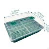 Seed Starter Tray Germination Easy to Use, with Humidity Vented Lid, Seedling Growing