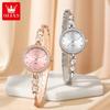 OLEVS Women Watches Stainless Steel Luxury Original Elegant Quartz Watch Waterproof Luminous Watches For Woman