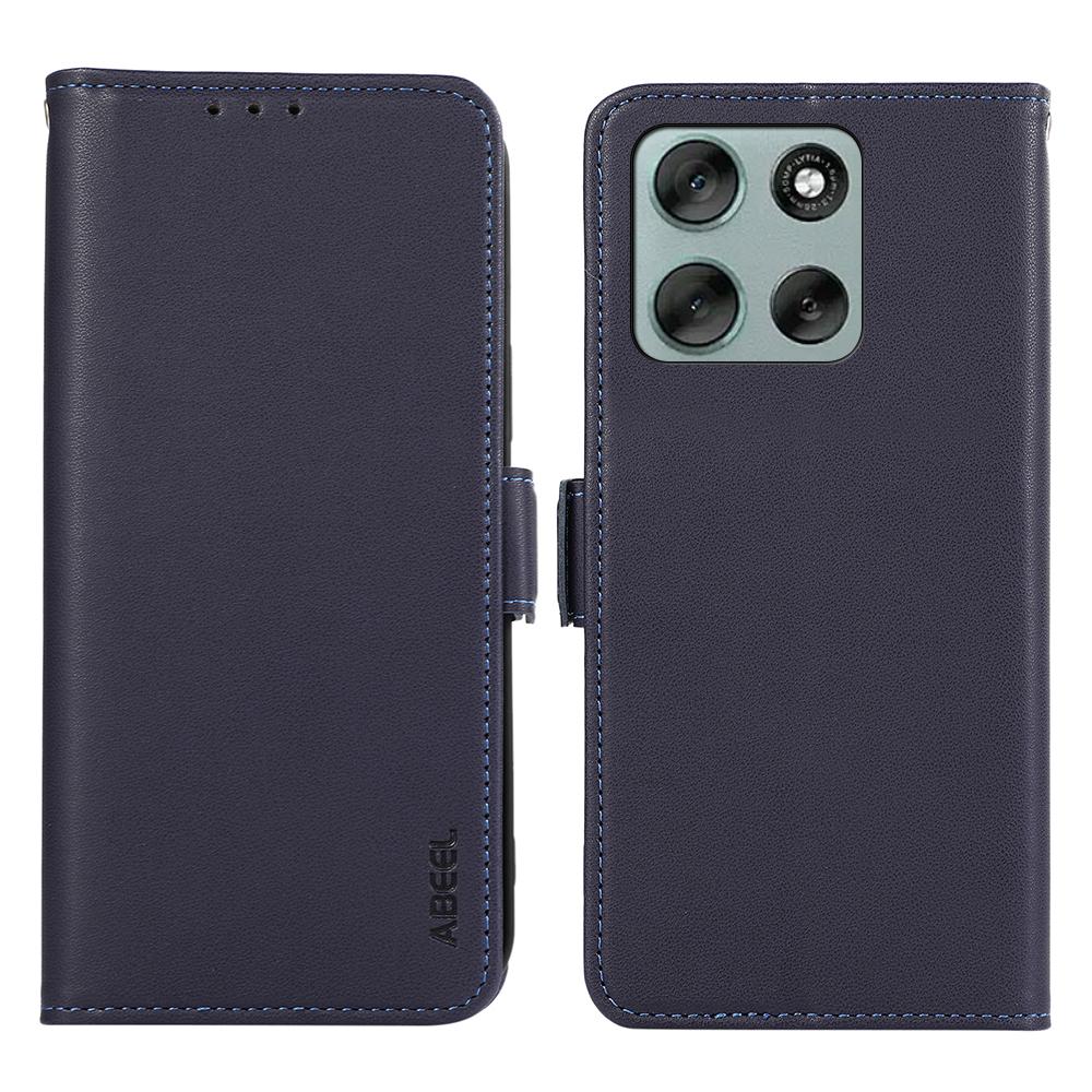 ABEEL For Motorola Moto G56 5G Case Leather Phone Cover with RFID Blocking Wallet