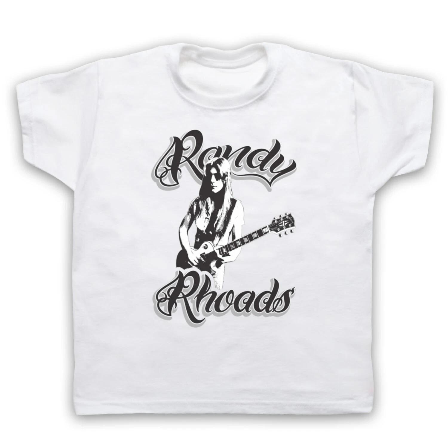 RANDY RHOADS ЭЛЕКТРОГИТАРА НЕОФИЦИАЛЬНАЯ SABBATH BLACK ДЕТСКАЯ ФУТБОЛКА 150