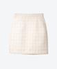UNTAGE Boucle Tweed Mini Skirt (White)_Uws-Fs04