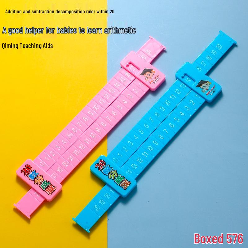 Doppelseitiger Mathe-Zerleger: Additions- & Subtraktions-Lehrmittel für Kinder