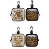 Canvas Pet Training Pouch PVC Snack Pouch Portable Dog Treat Pouch  Outdoor Walking