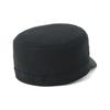 Military Work Cap Hat Special Order 7 Basic [New Era] Black/Black - 1/2 WM-01