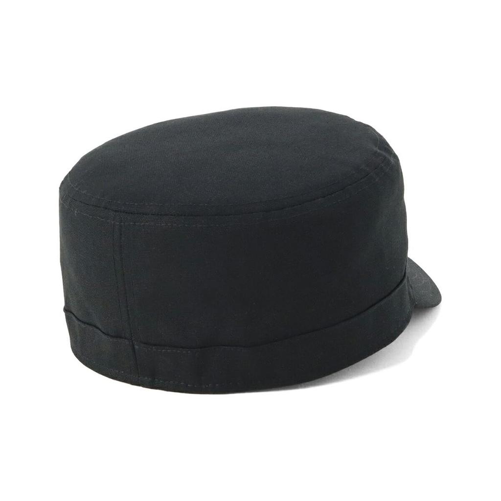 Military Work Cap Hat Special Order 7 Basic [New Era] Black/Black - 1/2 WM-01