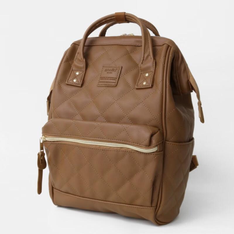 Women s Rhombus Pattern Frame Backpack