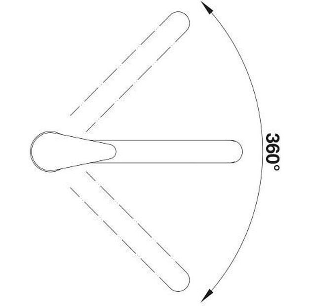 Mixer Blanco Daras Chrome (519723)