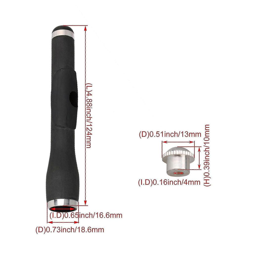 Piccolo Headjoint Crown Cap And Piccolo Head Joint Headjoint Black