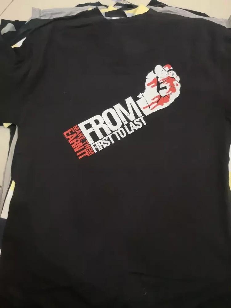 From First To Last Band Make Them Earn It T Shirt Full Size S5XL Unisex T-Shirt XXL