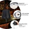 Night Light USB Charge Wine Bottle Lamp 3 Colors Stepless Dimming Table Lamp Wireless Type C Rechargeable LED Lamp Bar