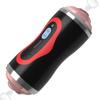 Male Masturbator Cup Vibrator 2 in 1 Realistic Pussy Mouth Double End Vagina Oral Pocket Cups Male Masturbation Sex Toy for Man