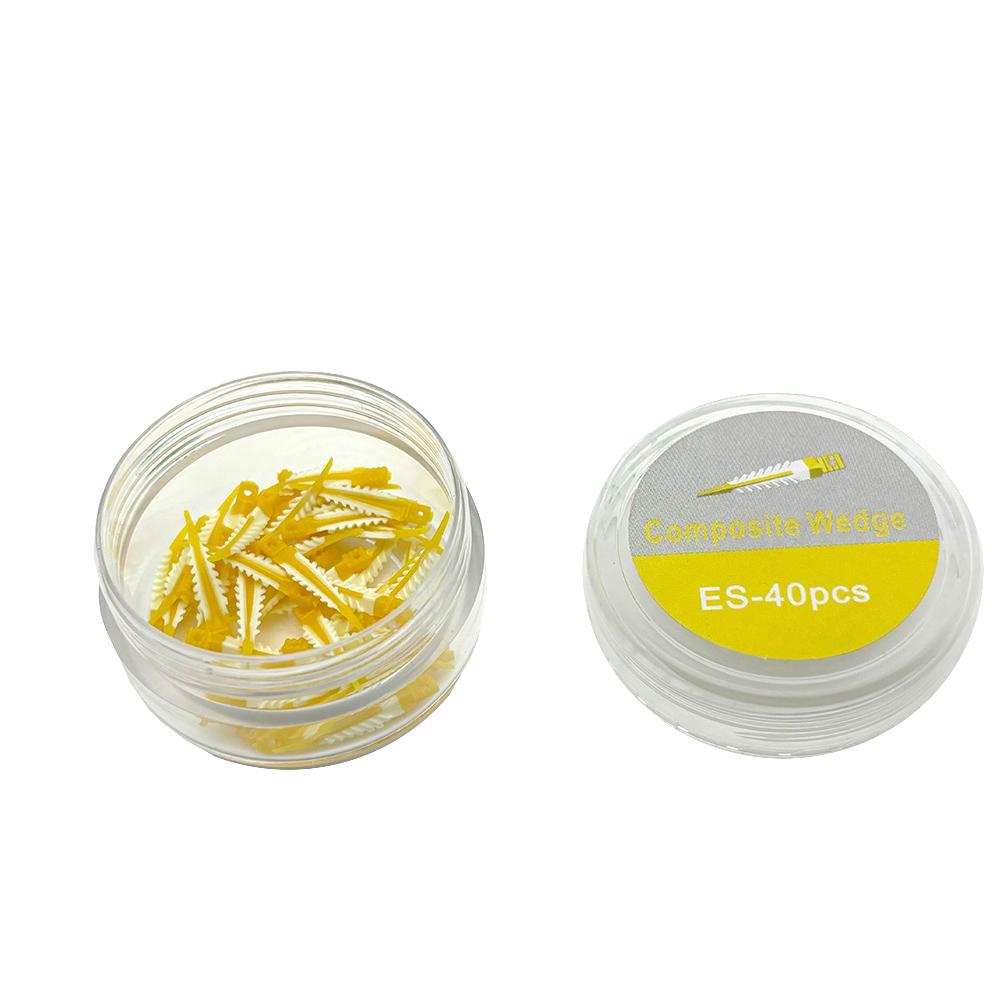 Dental Interdental Wedges Sealing Composite Wedges Silicone Suitable Adaptive Dentist Material For Tooth Restoration