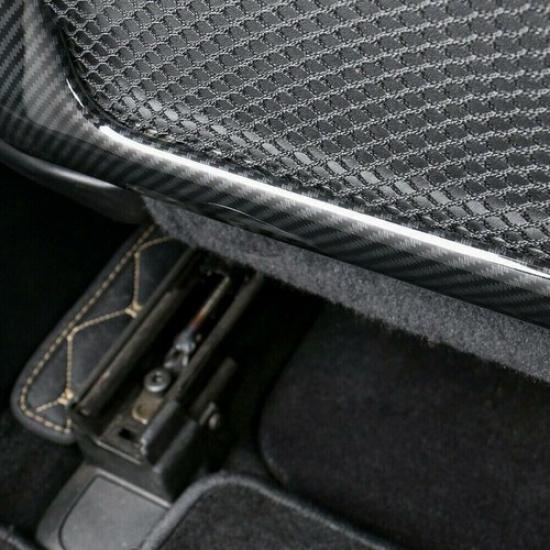 For 2011- Jeep Grand Cherokee Carbon Fiber ABS Seat Back Storage Frame Trim