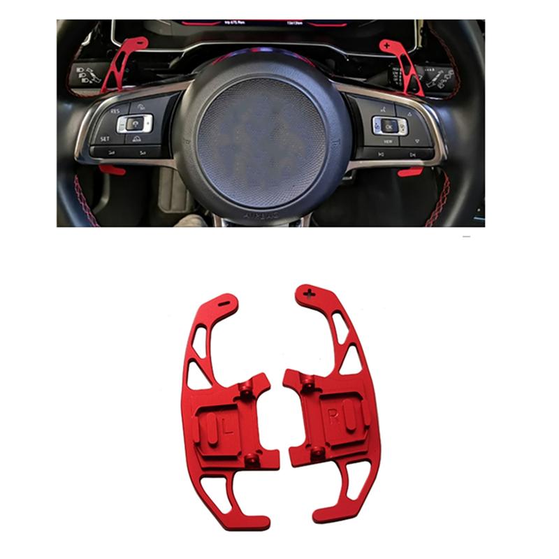 Car Steering Wheel Shift Paddles Shift Extender Interior Accessories For VW Golf 7 GTI R GTD GTE MK7
