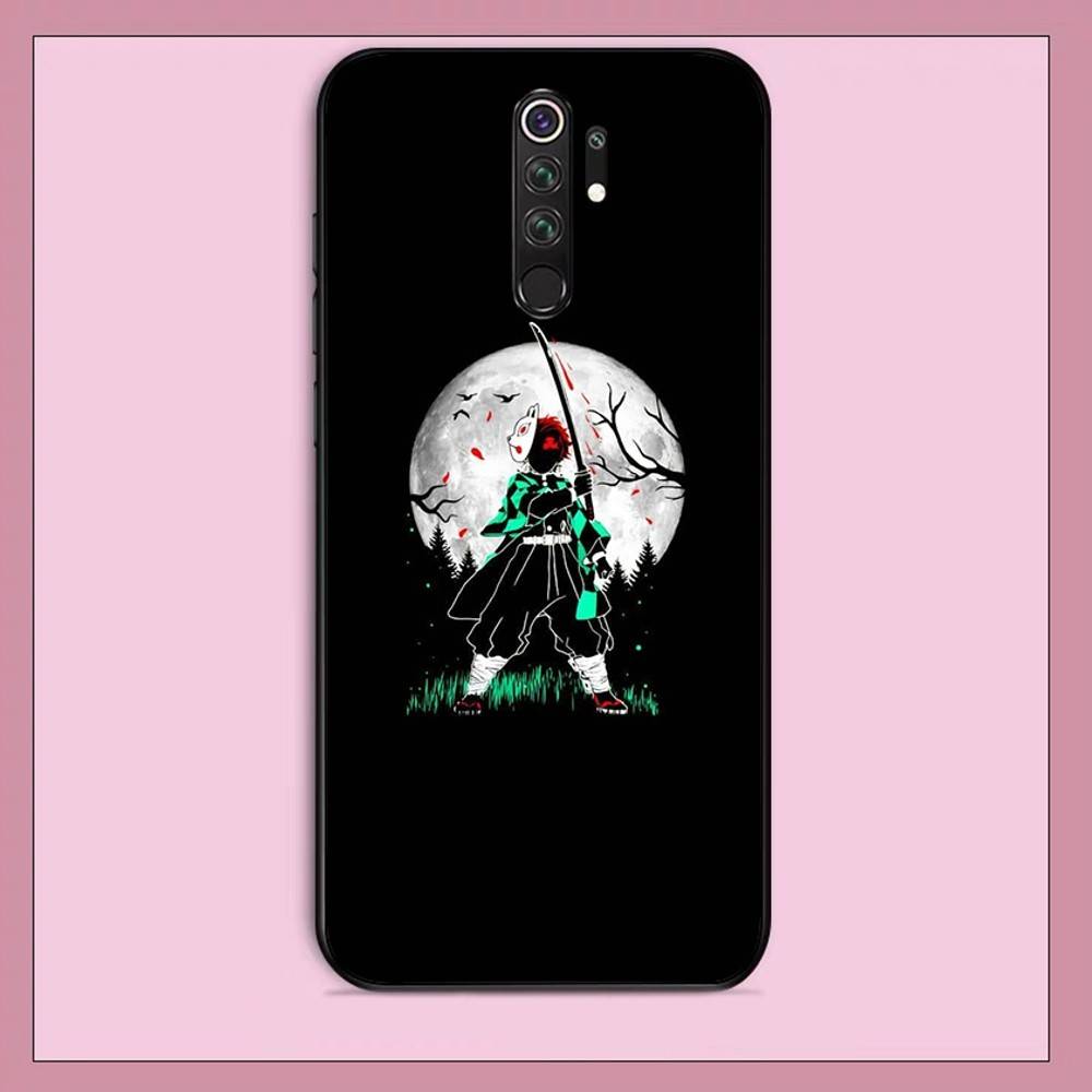 Lovely Demon Slayer Phone Case For Redmi Note 4 X 5 A 6 7 8 T 9 9S 10 11 11S 11Epro Poco M3 Pro