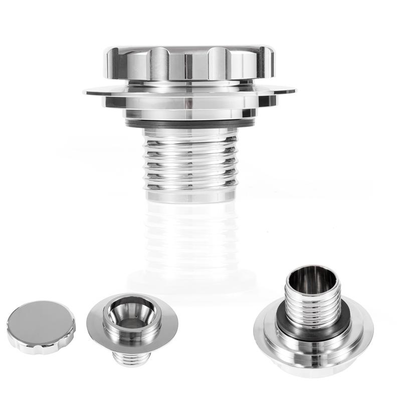 Cafe Racer Parts For BMW R45 R65 R80 R90 100R R100 Motorbikes Aluminum Fuel Cap Tank Gas Cover