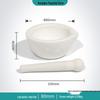 Zhaoran Thickened Ceramic Mortar and Pestle Set