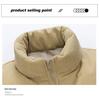 2026 Men's Warm Corduroy Vest: Fleece-Lined, Thickened, Color Block Design for Autumn and Winter, Outdoor Windproof