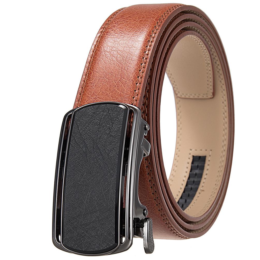 Curea de modă pentru bărbați, Curea cu cataramă automată Ly36-8041