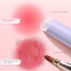 Portable Silicone Lip Brush Q Soft Small Round Head Lip Brush Stick Lipstick Brush Blending Concealer Brush Mini Novice Makeup Brush