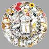 50 Hand-Drawn Cute Kitten Cartoon Stickers for Journals, Phone Cases, Water Bottles, Albums, and More - Waterproof and Decorative