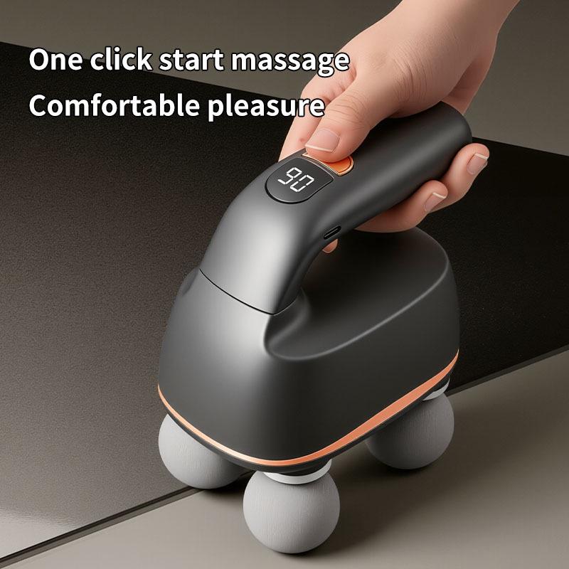 New Four-Head Multifunctional Muscle Massager Gun for Home Use