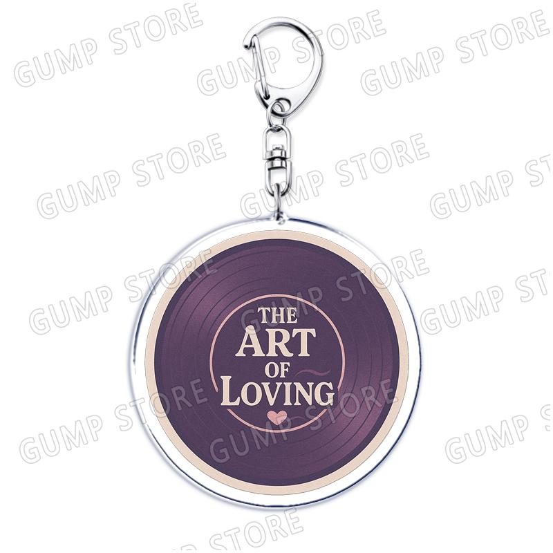

Popular Singer Olivia Dean Keychain for Accessories I Could Be A Florist Lady Messy Ok Love You Bye Fans Friends Gifts