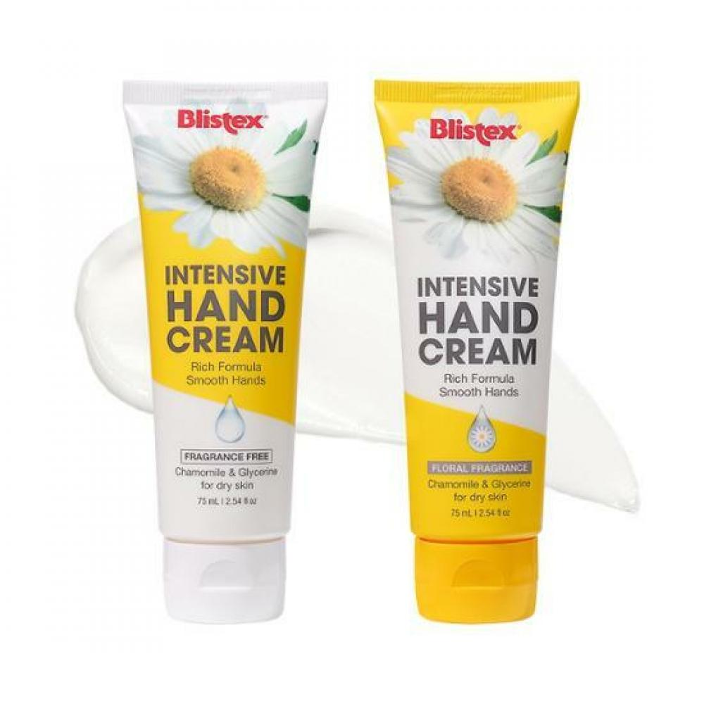 

2 types of Blistex Intensive Hand Cream unscented + rose scented