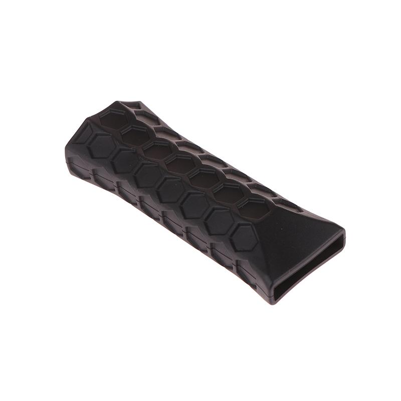 

1 шт. силиконовая накладка на рукоятку ракетки для пиклбола с нескользящей ручкой для пляжного тенниса, многоразовые аксессуары для пиклбола чёрный