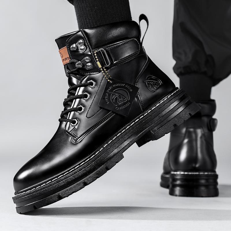 Bottines Martin rétro montantes automne/hiver 2022: Jaune, Gros orteil, Styles Couple et Homme