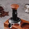 58mm Flat Bottom Stainless Steel Pressure Tamper with Scale for Coffee