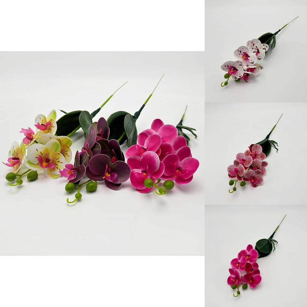 Butterfly Orchid Artificial Flower For Wedding Decor And Photography Props With Realistic Design
