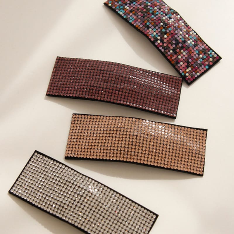 

J.Lauren Champagne Cubic Rectangular Hair Pin H01142 Multi