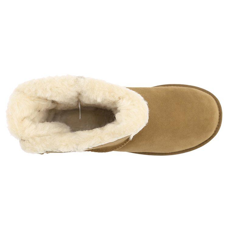 UGG Mini Bailey Bow Velvet Ribbon 2.0 'Chestnut Brown' Women's 1118975-CHE